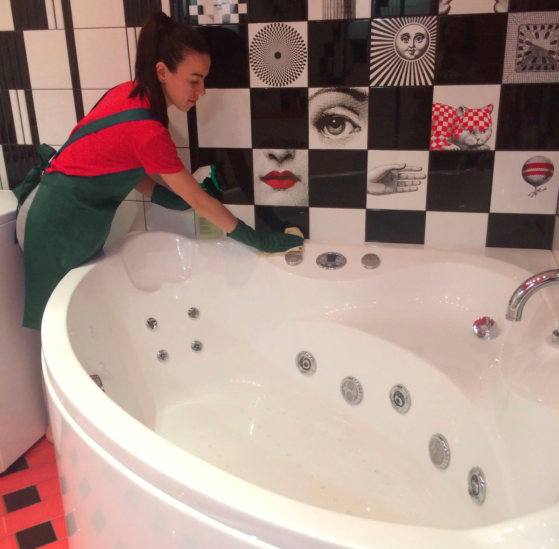 Уборка ванной команты в Новороссийске