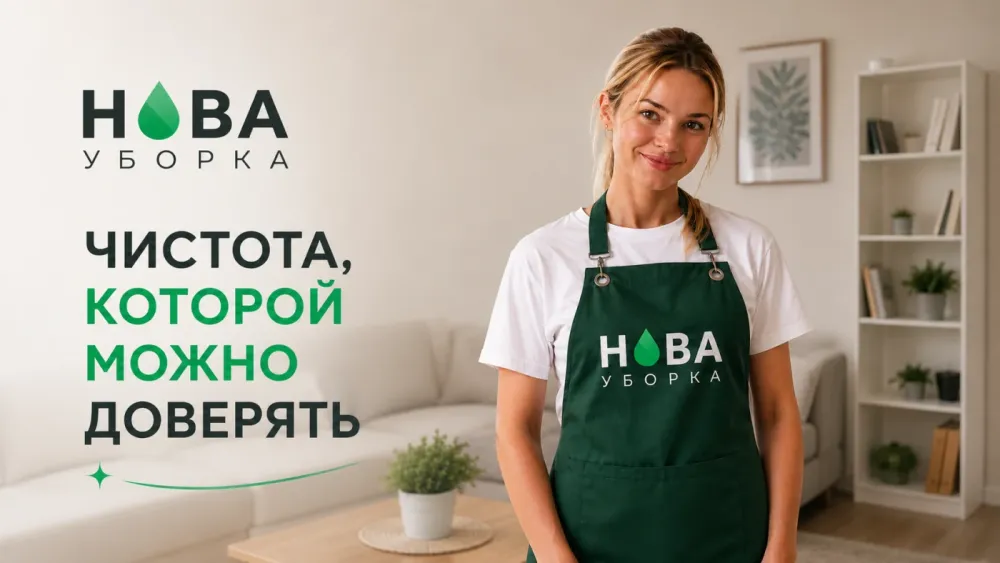 Команда клинеров Нова — профессиональный клининг в Новороссийске